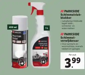 Lidl Parkside* schimmelvlekblokker aanbieding