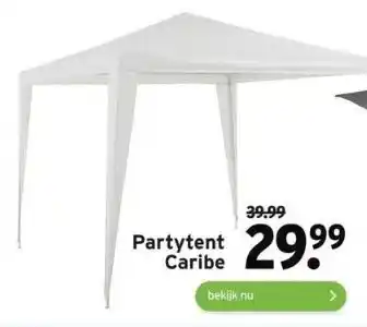 GAMMA Partytent caribe aanbieding