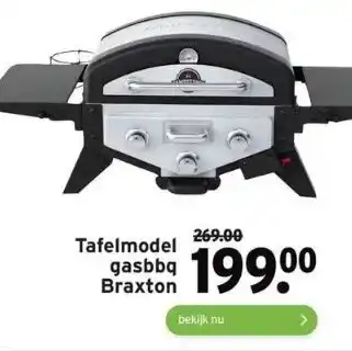 GAMMA Tafelmodel gasbbq aanbieding