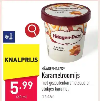 ALDI HÄAGEN-DAZS® Karamelroomijs 460ml aanbieding