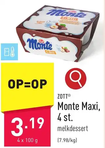 ALDI ZOTTⓇ Monte Maxi, aanbieding