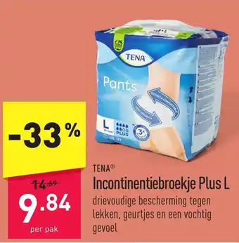 ALDI TENA® Incontinentiebroekje Plus L aanbieding