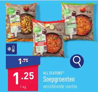 ALDI ALL SEASONSⓇ Soepgroenten aanbieding