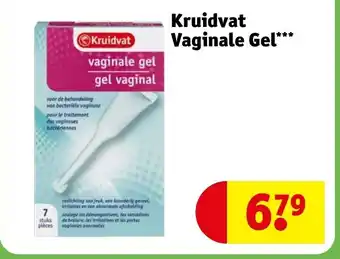 Kruidvat Kruidvat Vaginale Gel*** aanbieding