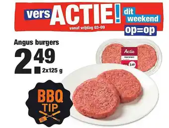 ALDI Angus burgers aanbieding