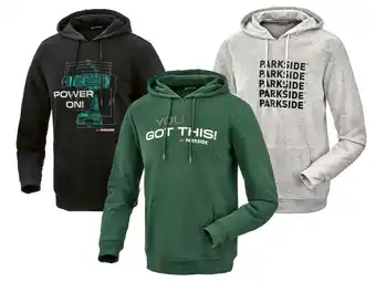 Lidl Parkside® heren-hoodie met parkside-print aanbieding