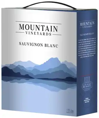 Gall & Gall Mountain vineyards sauvignon blanc bag in box 225cl wijn aanbieding