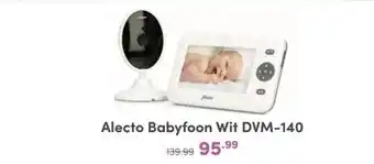 Baby & Tiener Alecto babyfoon wit dvm-140 aanbieding