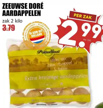 MCD Supermarkt Zeeuwse doré aardappelen aanbieding