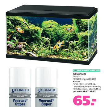 Ranzijn Aquarium ciano aanbieding