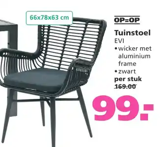 Ranzijn Tuinstoel evi aanbieding