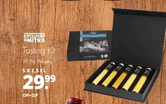 Mitra Tasting kit 10 yrs whisky aanbieding