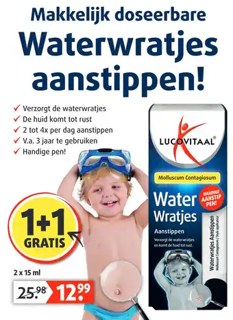 Lucovitaal Waterwratjes aanbieding