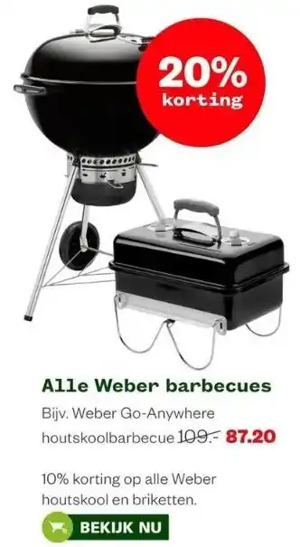 Welkoop Alle weber barbecues aanbieding