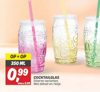 Dekamarkt Cocktailglas aanbieding