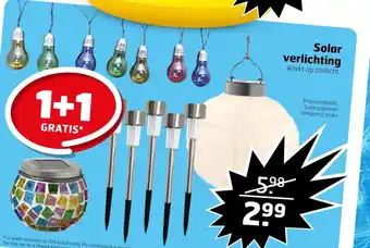 Trekpleister Solar verlichting aanbieding