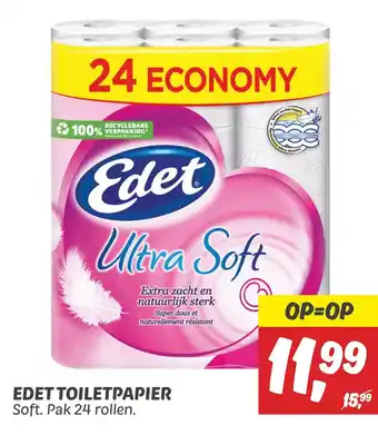 Dekamarkt Edet toiletpapier aanbieding