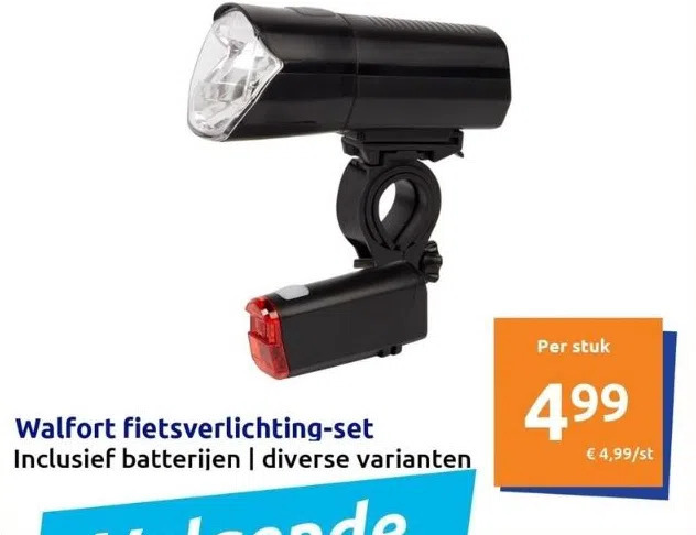 walfort bike light set