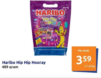 Action Haribo hip hip hooray aanbieding