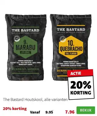 Intratuin The bastard houtskool, alle varianten aanbieding