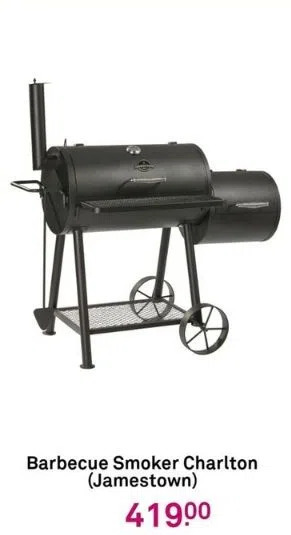 Jamestown shop smoker charlton