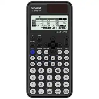 Conrad Casio fx-87de cw technische rekenmachine werkt op batterijen, werkt op zonne-energie zwart aantal displayposities: 10 aanbieding