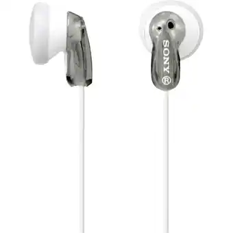 Conrad Sony mdr-e9lp in ear oordopjes kabel grijs aanbieding