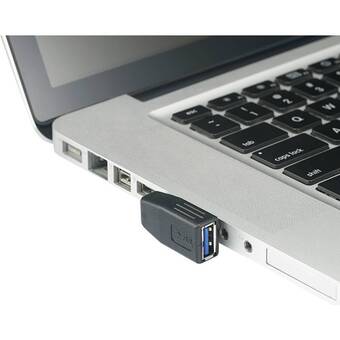 Conrad Renkforce usb 3.2 gen 1 (usb 3.0) adapter [1x usb 3.2 gen 1 stekker a (usb 3.0) - 1x usb 3.2 gen 1 bus a (usb 3.0)] aanbieding