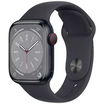 Conrad Apple watch series 8 apple watch 41 mm middernacht aanbieding