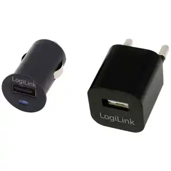 Conrad Logilink pa0076 pa0076 usb-oplader 1500 ma 1 x usb-a binnen, auto, thuis aanbieding