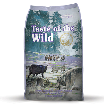 Zooplus 2 + 1 gratis! taste of the wild droogvoer 3 x 2 kg - sierra mountain (3 x 2kg) aanbieding