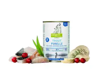 Zooplus 12x400g adult forel met pastinaak, cranberries en wilde kruiden isegrim hondenvoer aanbieding