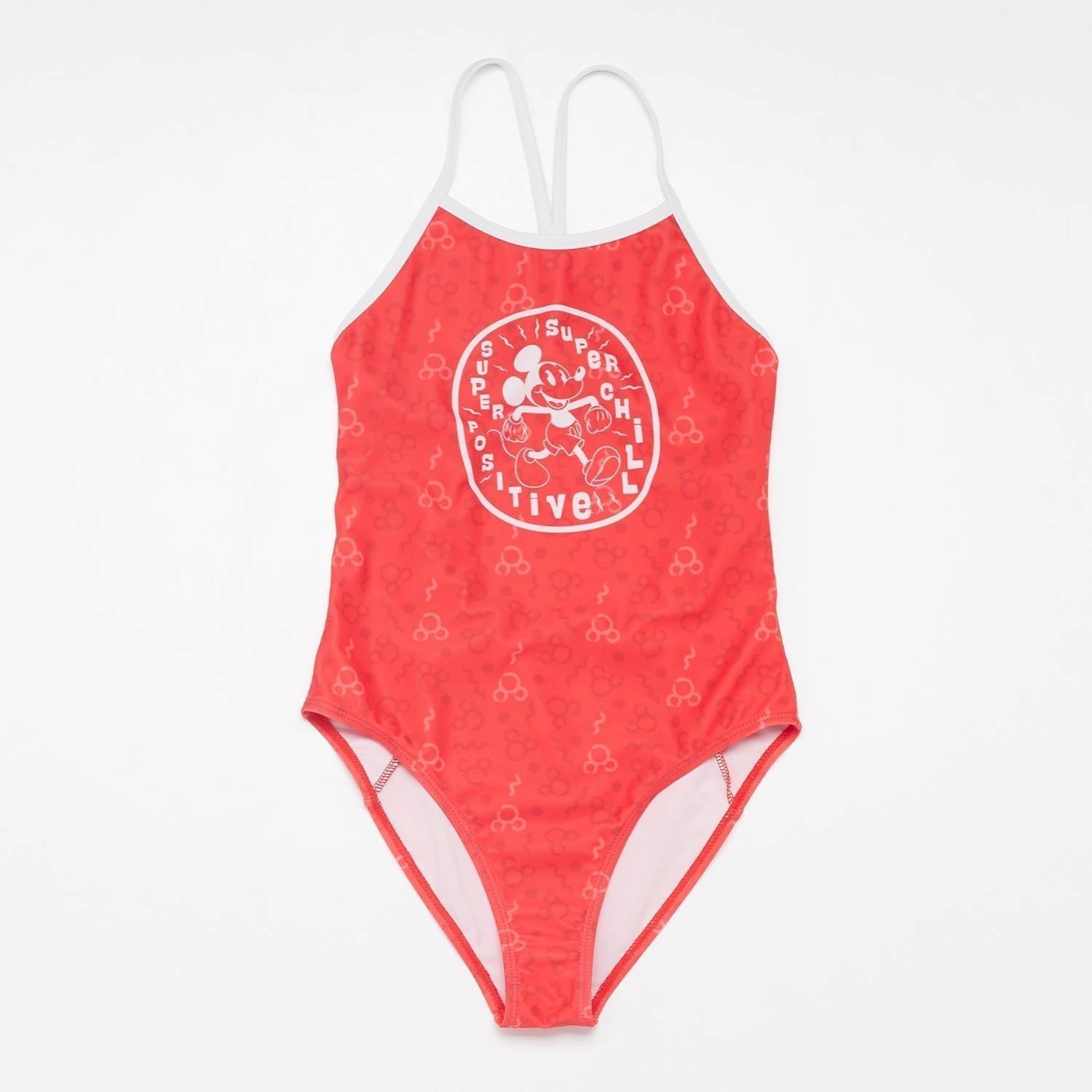 License license minnie mouse badpak rood/wit kinderen aanbieding bij