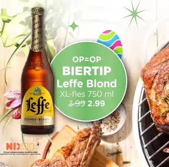 Vomar Voordeelmarkt Leffe Blond 750 ml aanbieding