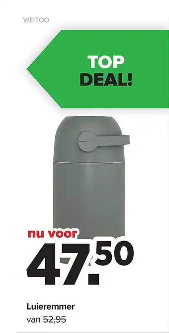 Baby-Dump We-Too Luieremmer aanbieding