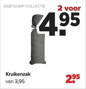 Baby-Dump Babydump Collectie Kruikenzak aanbieding