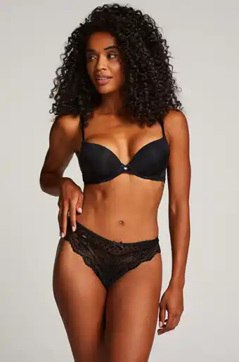 Hunkemoller Hunkemöller brazilian tonia zwart aanbieding