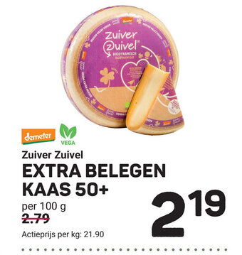Ekoplaza EXTRA BELEGEN KAAS 50+ aanbieding