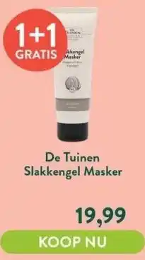 Holland & Barrett Slakkengel masker aanbieding