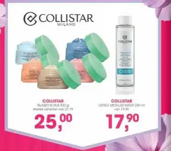 Drogisterij Visser Collister Talasso Scrub 300 Gr Of Collistar Genile Micellar Water 250 Ml aanbieding