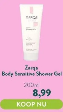 Holland & Barrett Body sensitive shower gel aanbieding