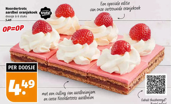 Poiesz Noordertrots aardbei oranjekoek aanbieding