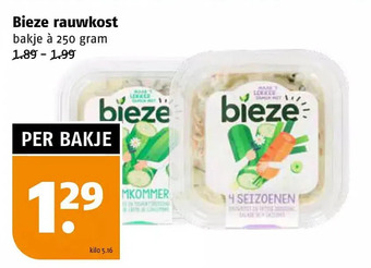 Poiesz Bieze rauwkost aanbieding