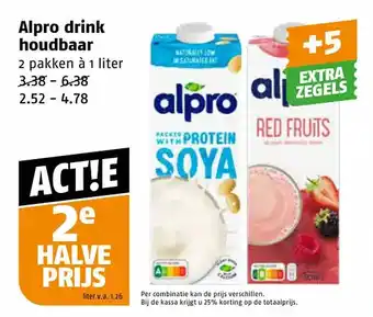 Poiesz Alpro drink houdbaar aanbieding