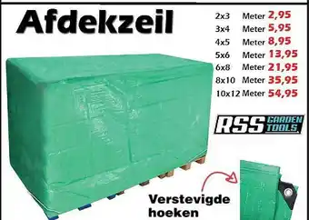 iTEK Afdekzeil aanbieding