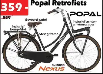 iTEK Popal Retrofiets aanbieding