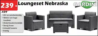 iTEK Loungeset Nebraska aanbieding