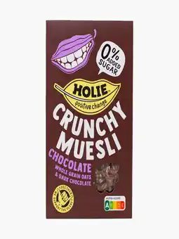 Flink Holie crunchy muesli chocolate 400g aanbieding