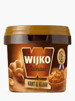 Flink Wijko saté saus kant & klaar 520g aanbieding
