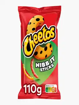 Flink Cheetos nibb-it sticks naturel chips 110 gr aanbieding